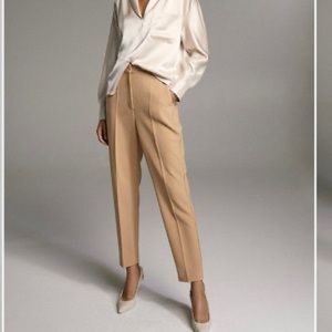 Aritzia Babaton Renzo Pants in Antique Beige NWT